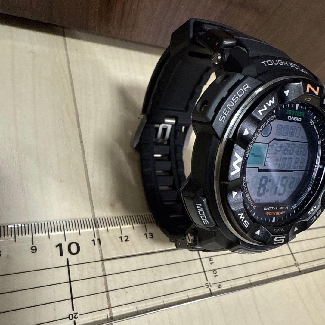 極美品 CASIO PROTREK PRW-2500 電波ソーラー 箱付き