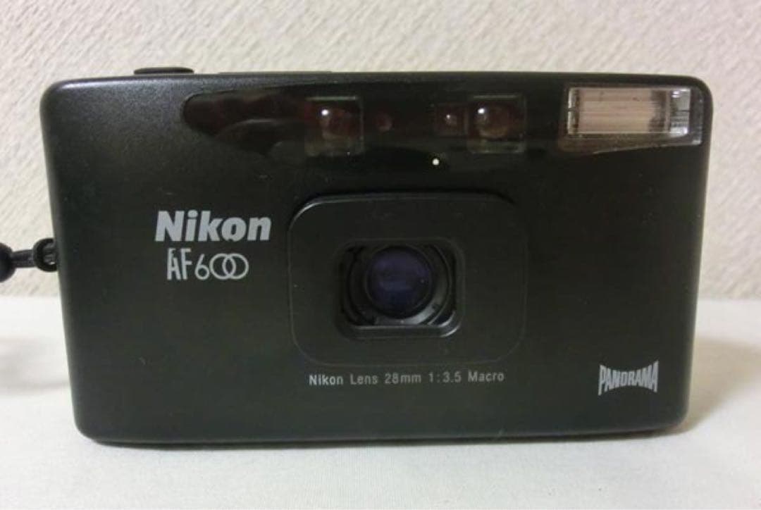 ニコン AF600QD ミニ コンパクトフィルムカメラ 美品