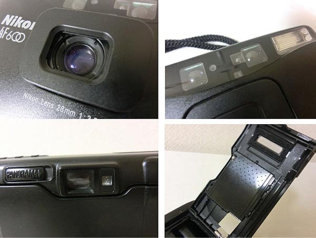 ニコン AF600QD ミニ コンパクトフィルムカメラ 美品