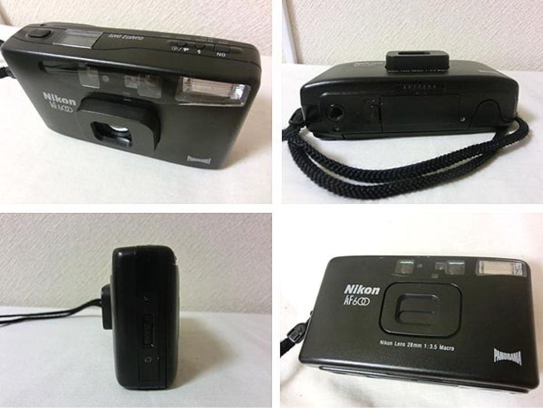 ニコン AF600QD ミニ コンパクトフィルムカメラ 美品