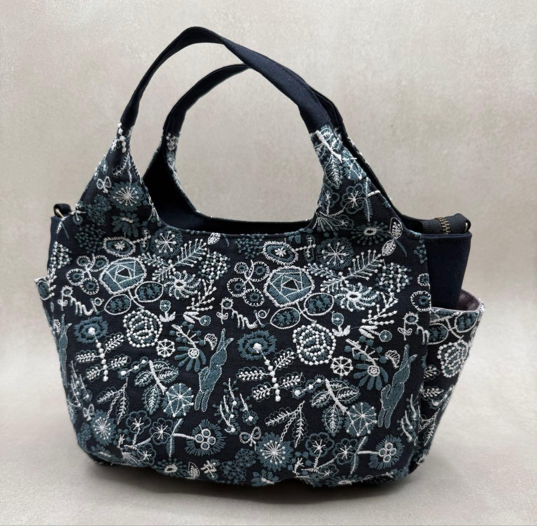 ミナペルホネン celebrate ハンドメイドバッグ 1129Ⓐ