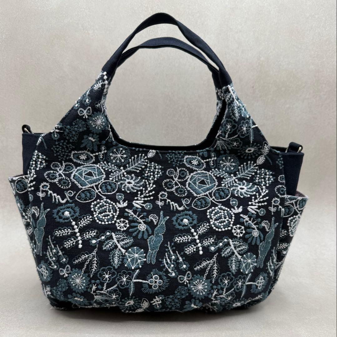 ミナペルホネン celebrate ハンドメイドバッグ 1129Ⓐ