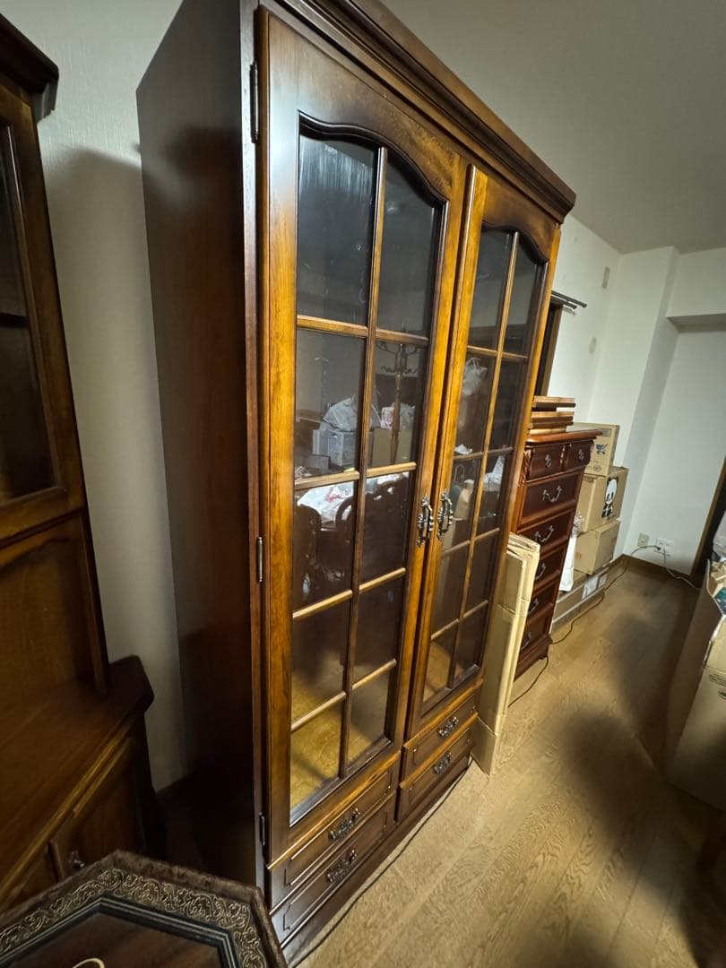 カリモク　本棚(コロニアルシリーズ)