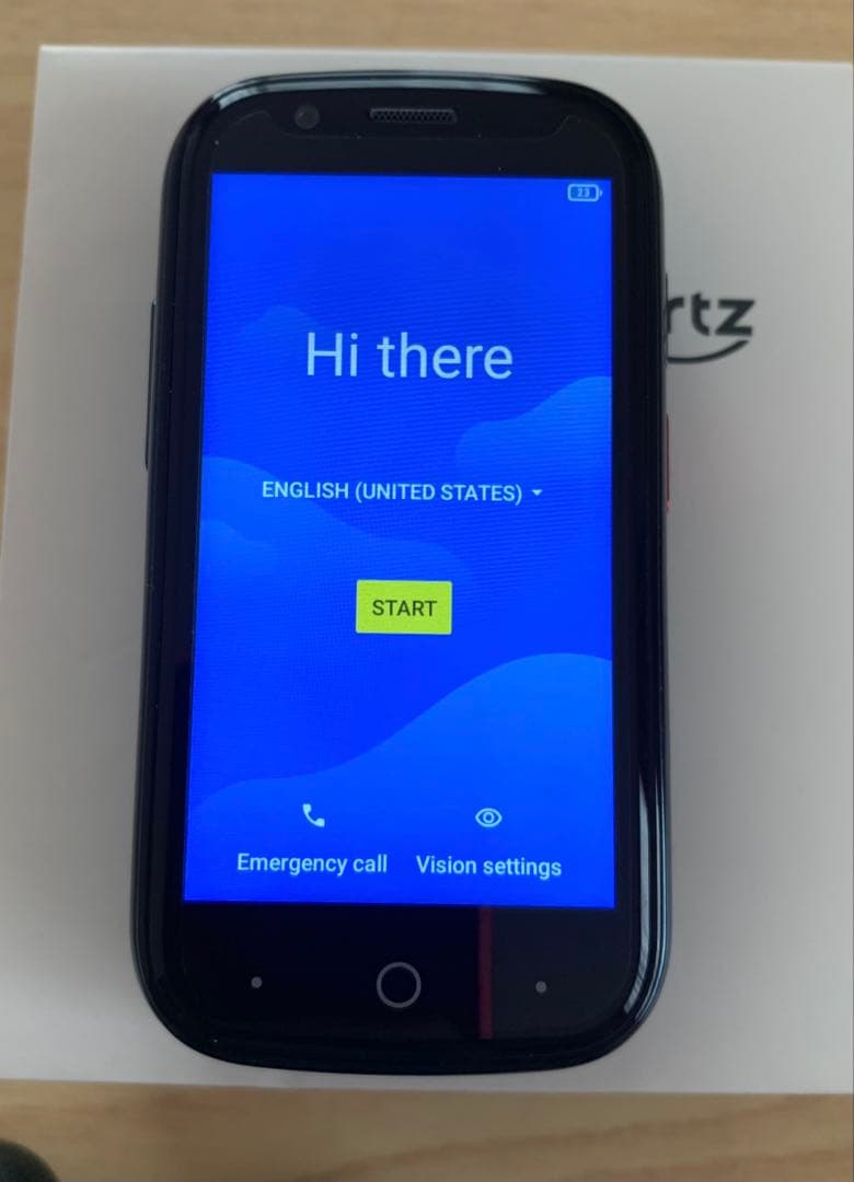 【美品】Unihertz ユニハーツ Jelly2 別売アームバンド クリップ付