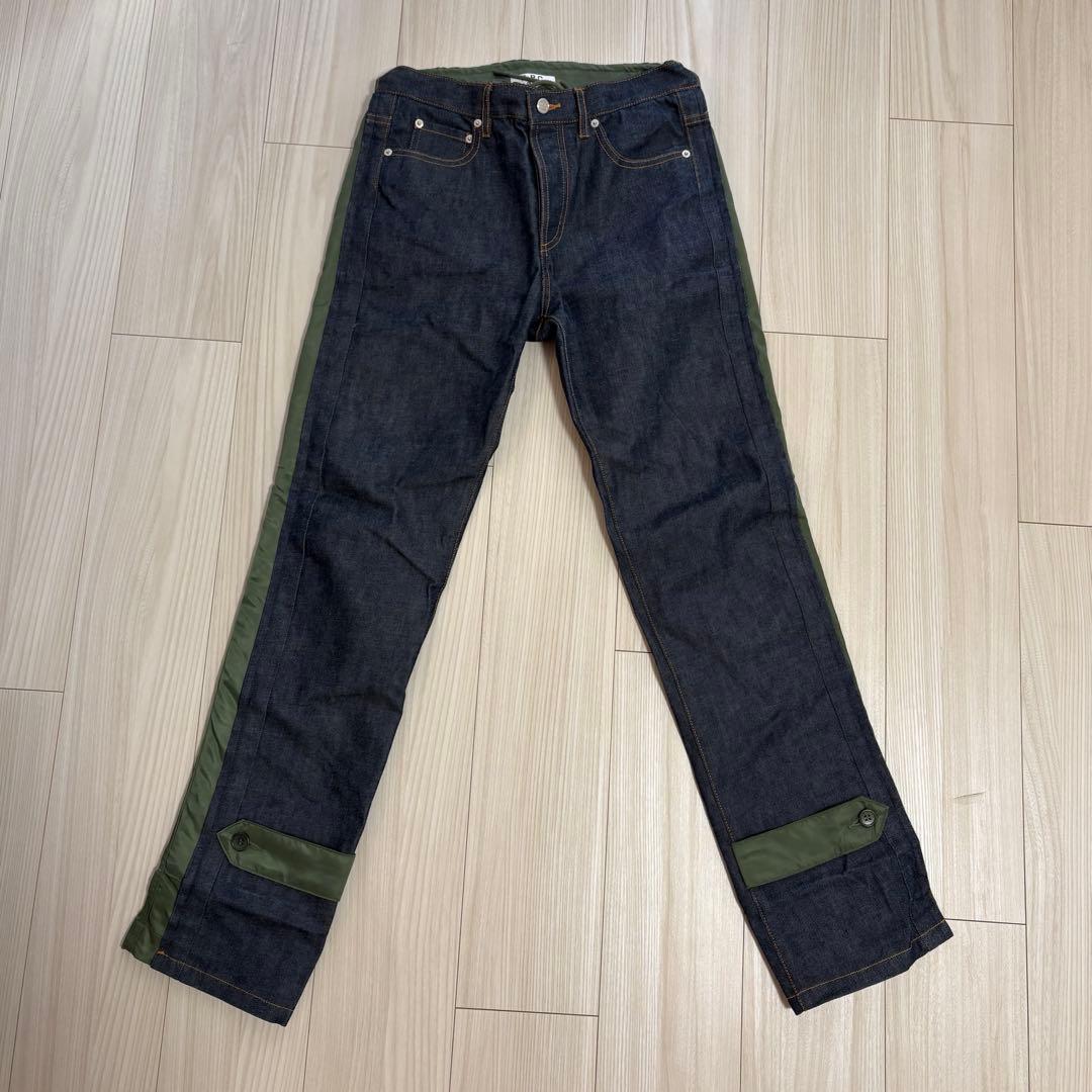 sacai A.P.C.コラボ デニムパンツ　ジーンズ