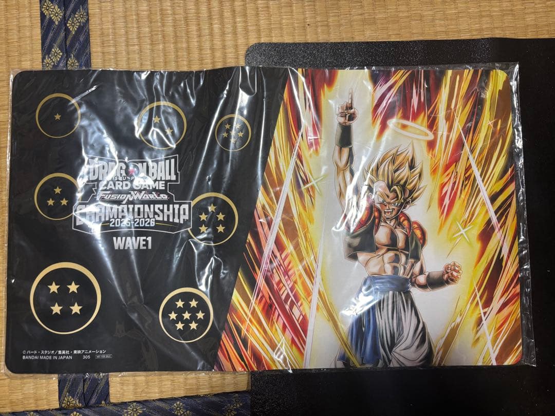 ゴジータ　プレイマット　エリア予選　フュージョンワールド　WAVE1