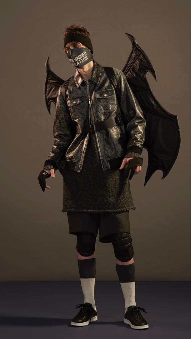 UNDERCOVER 17AWロングニット 2 BRAIN WASHED