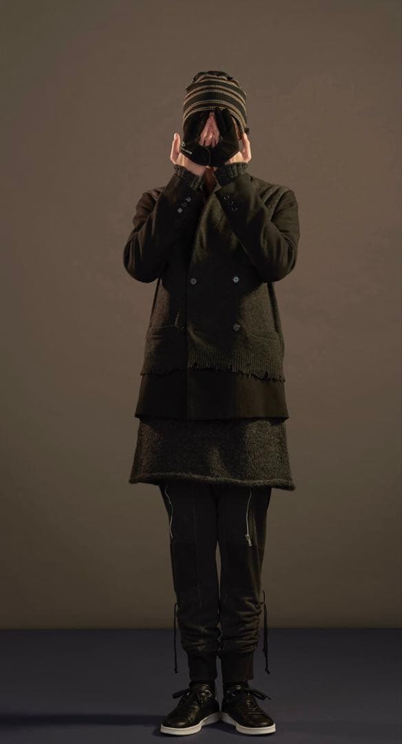 UNDERCOVER 17AWロングニット 2 BRAIN WASHED