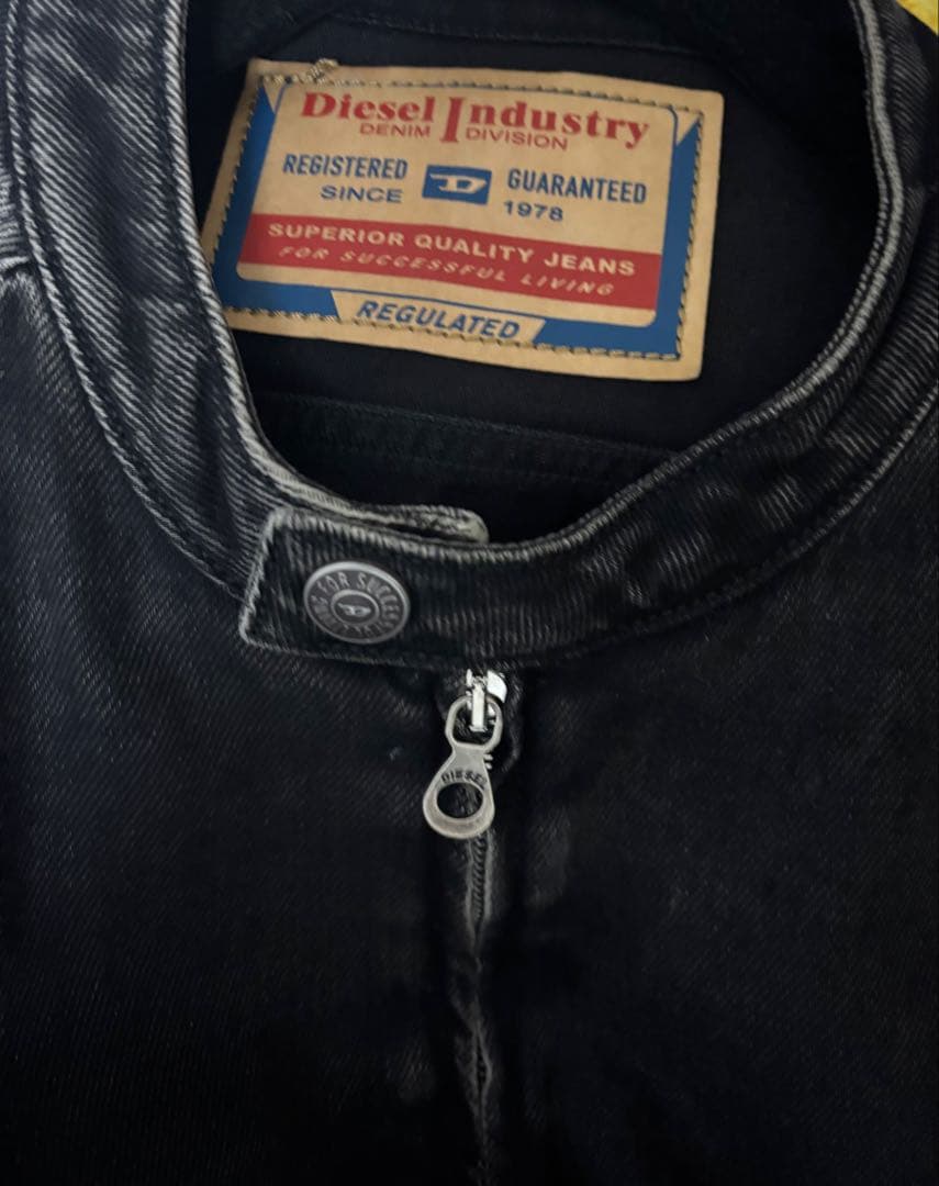 DIESEL D-Glory バイカーデニムジャケット