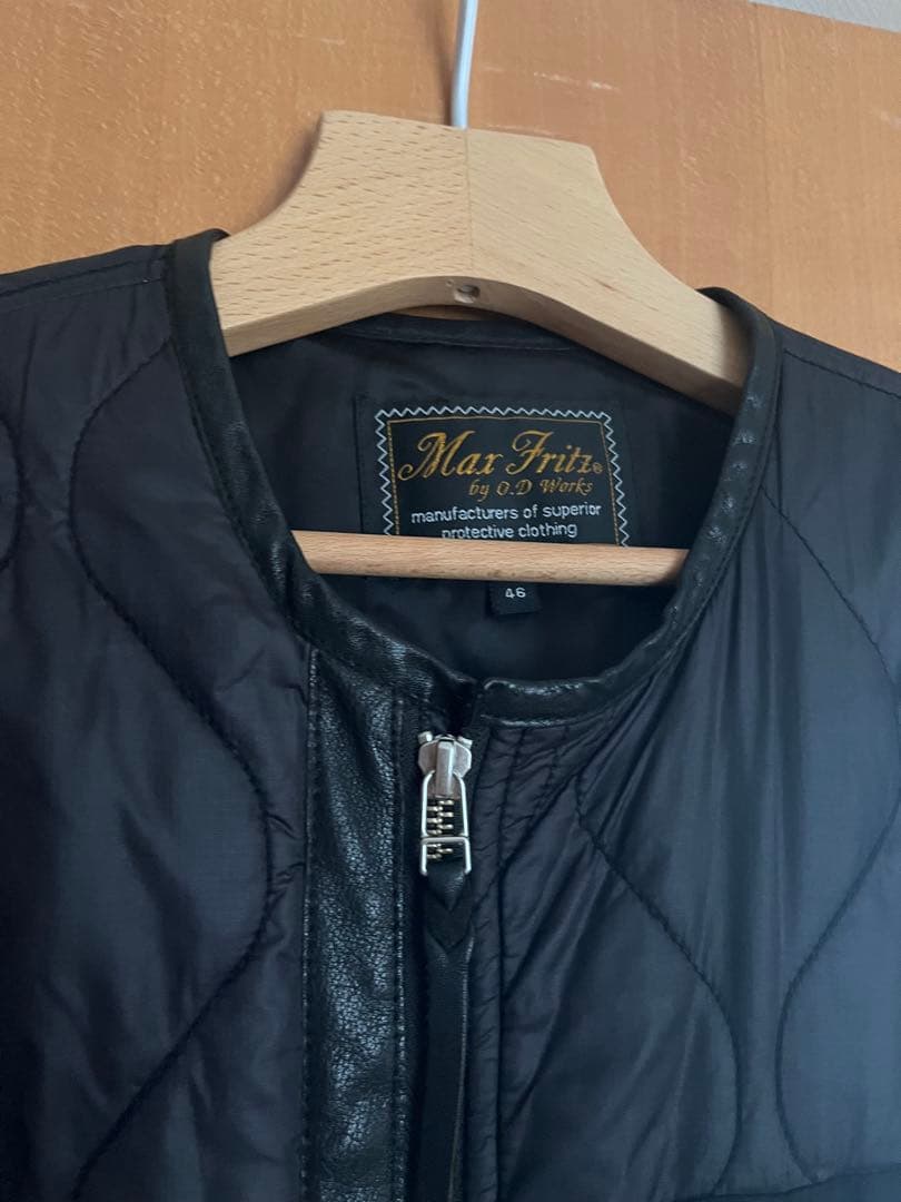 マックスフリッツ　インサイドウォームブルゾン　46 ブラック