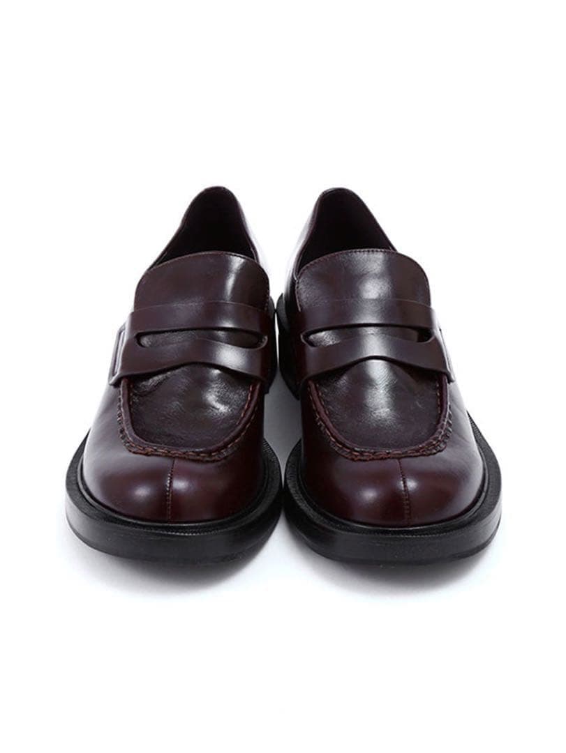 ETRE TOKYO 完売 ボリュームソールローファー ブラウン 未使用