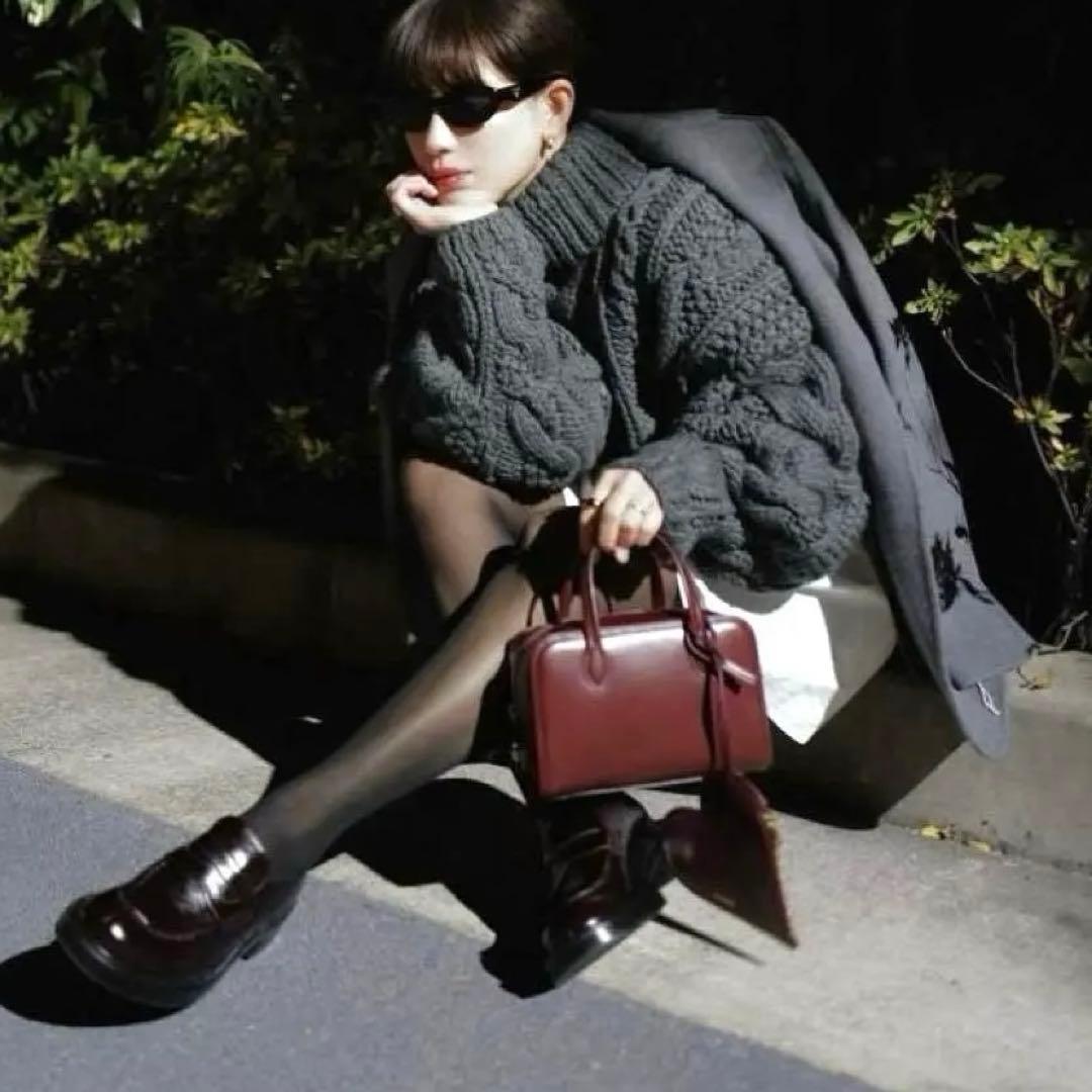 ETRE TOKYO 完売 ボリュームソールローファー ブラウン 未使用