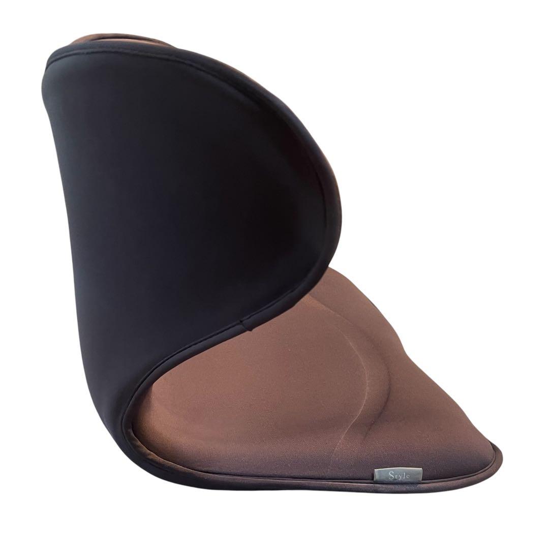 MTG スタイルスマート 骨盤姿勢矯正 骨盤サポートチェア 座椅子 ブラウン