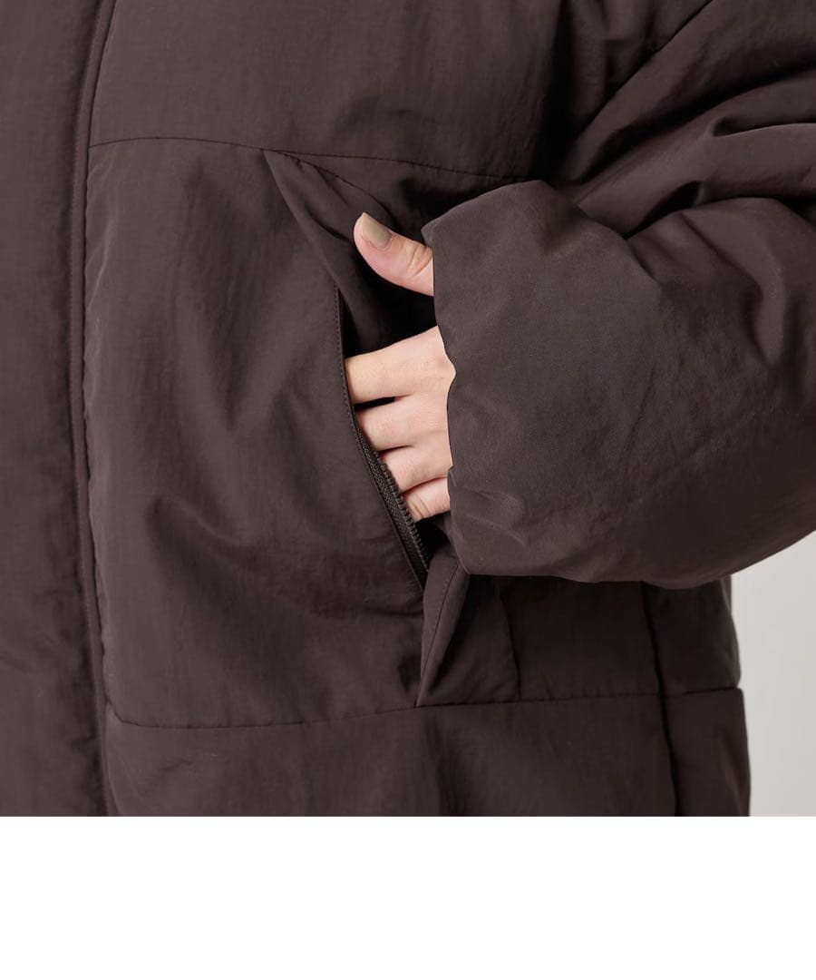 【WEB限定】ナイロン パデッド モンスターブルゾン はっ水