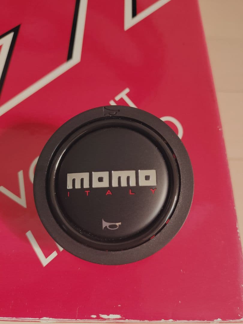 【bさん専用】MOMO MOD.08 ブラックレザー/ブラックスポーク M-58