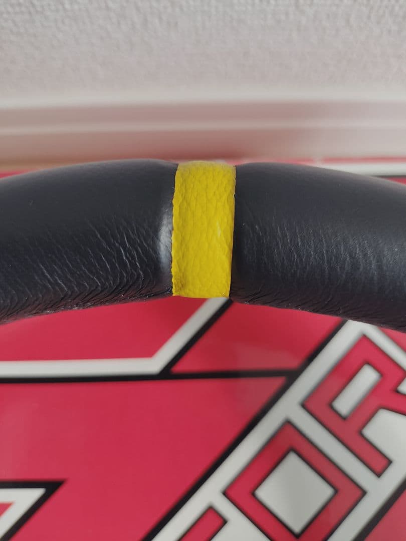 【bさん専用】MOMO MOD.08 ブラックレザー/ブラックスポーク M-58