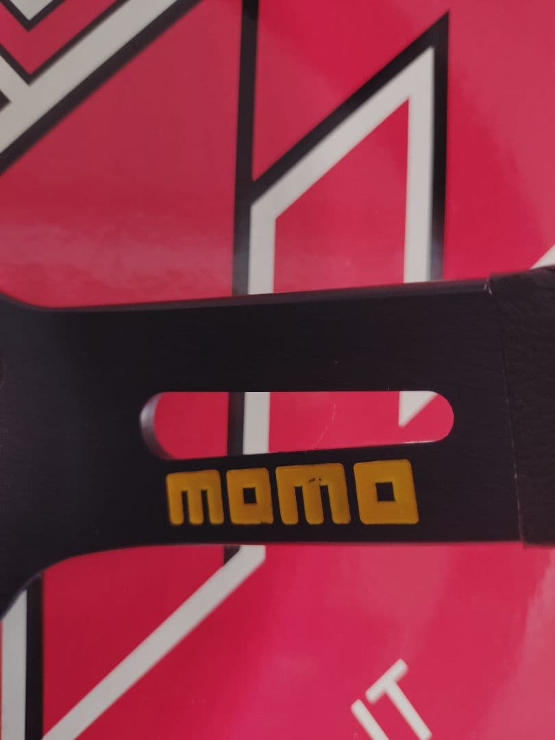 【bさん専用】MOMO MOD.08 ブラックレザー/ブラックスポーク M-58