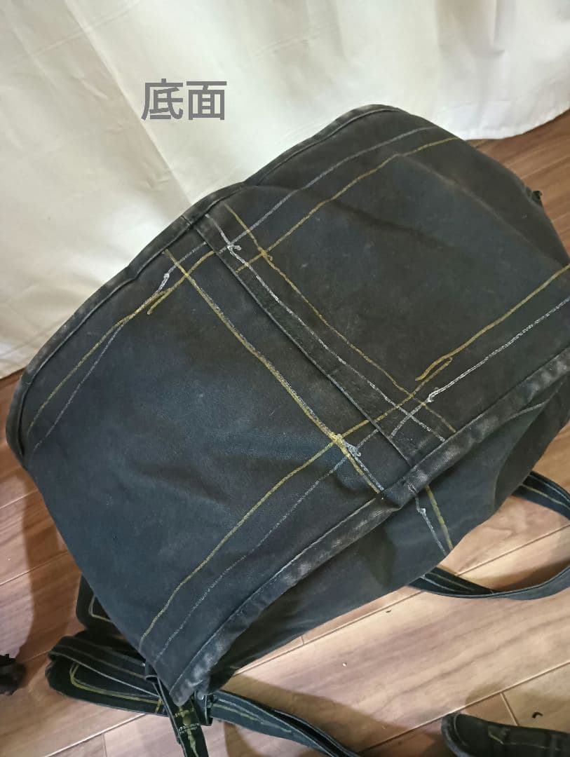 Christopher Nemeth　クリストファーネメス黒の丸型ドラムバッグ