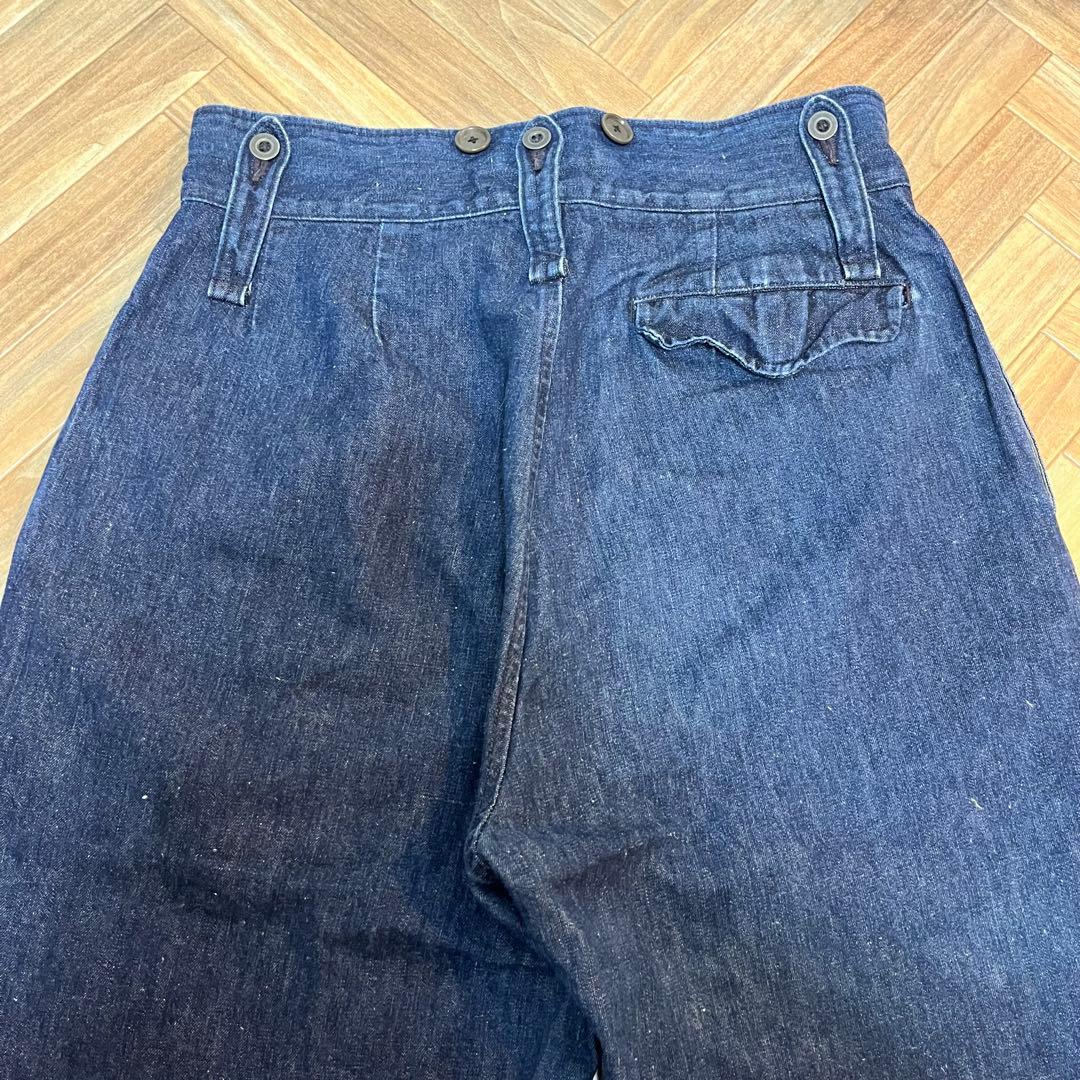 希少　ナイジェルケーボン　ブリティッシュアーミーパンツ　デニム　日本製　W30