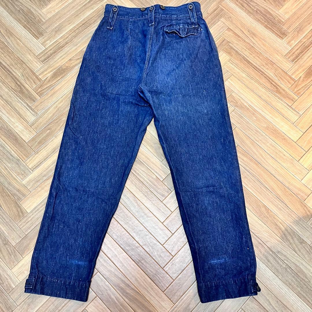 希少　ナイジェルケーボン　ブリティッシュアーミーパンツ　デニム　日本製　W30