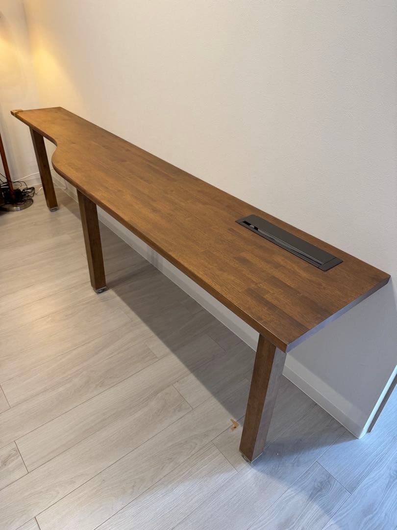 Panasonic【131107DX】カーブデザイン 木製ハイテーブル