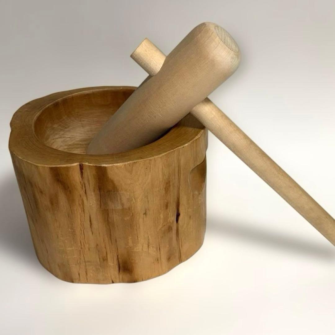 ミニうす 杵セット 餅つき 5合用