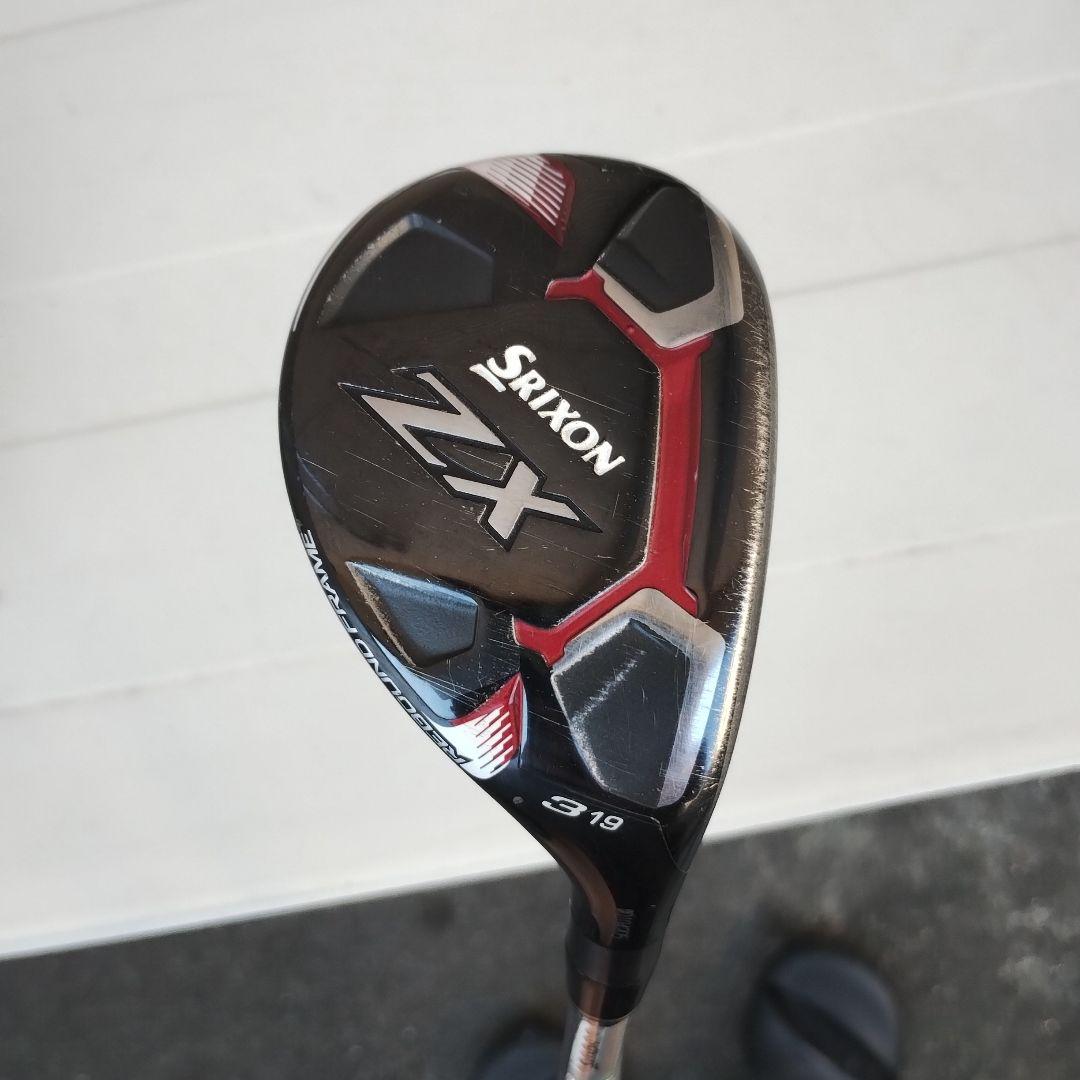 SRIXON　ZXハイブリッド3本セット3U、4U、5U（シャフトカットあり）