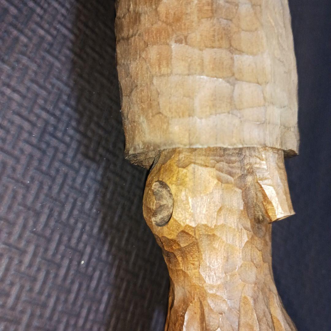 荒井修　木彫り　イカ