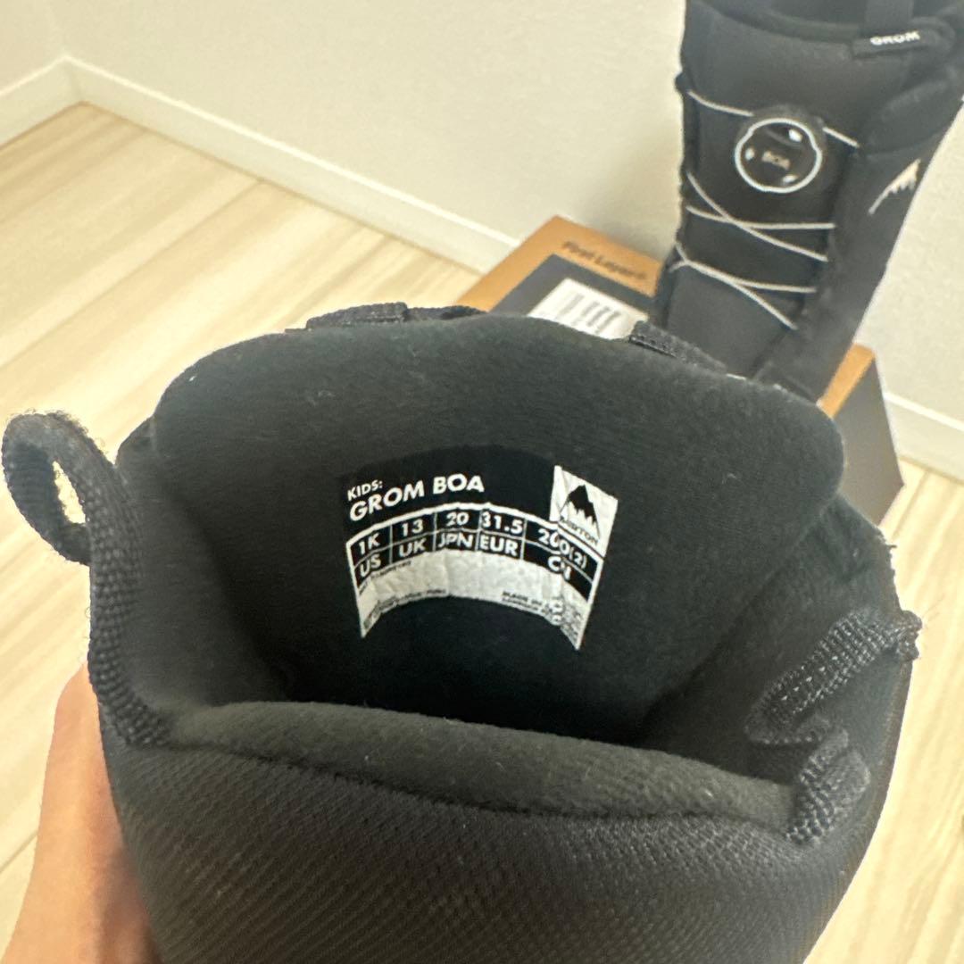 BURTON BOAシステム 子ども用スノーボードブーツ　20cm