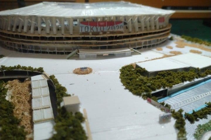 東京2020オリンピックスタジアム模型