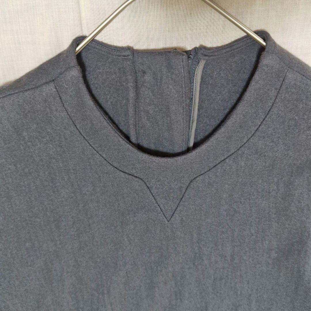 センソユニコ✨JNBY　ウール切替　ワンピース　チュニック　オーバーサイズ