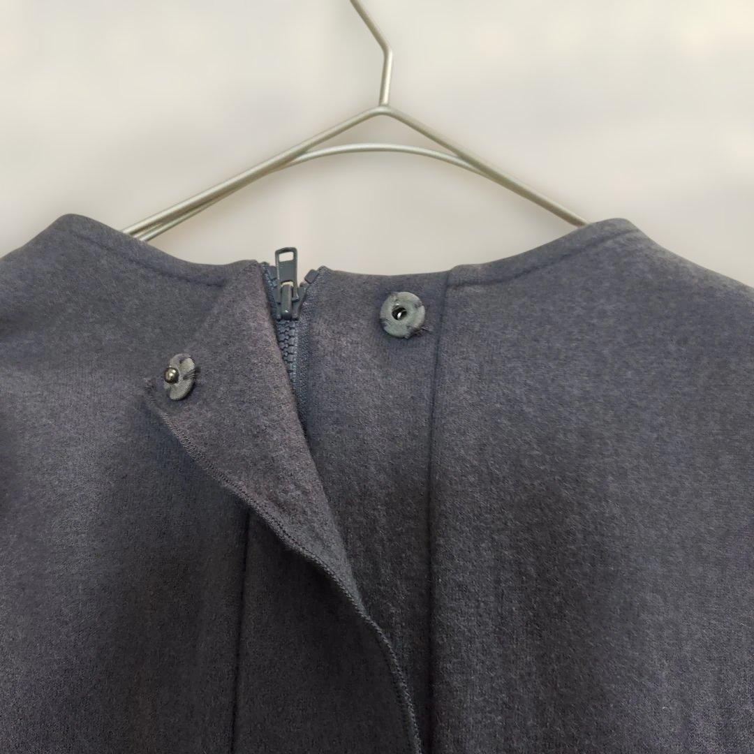 センソユニコ✨JNBY　ウール切替　ワンピース　チュニック　オーバーサイズ