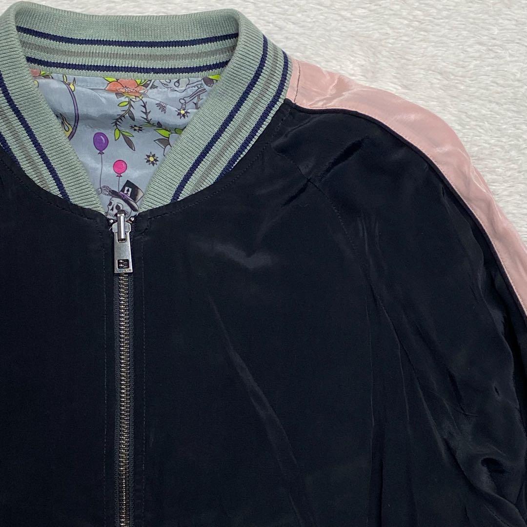 ZADIG&VOLTAIRE　リバーシブルブルゾン　レーヨン　花柄　イタリア製