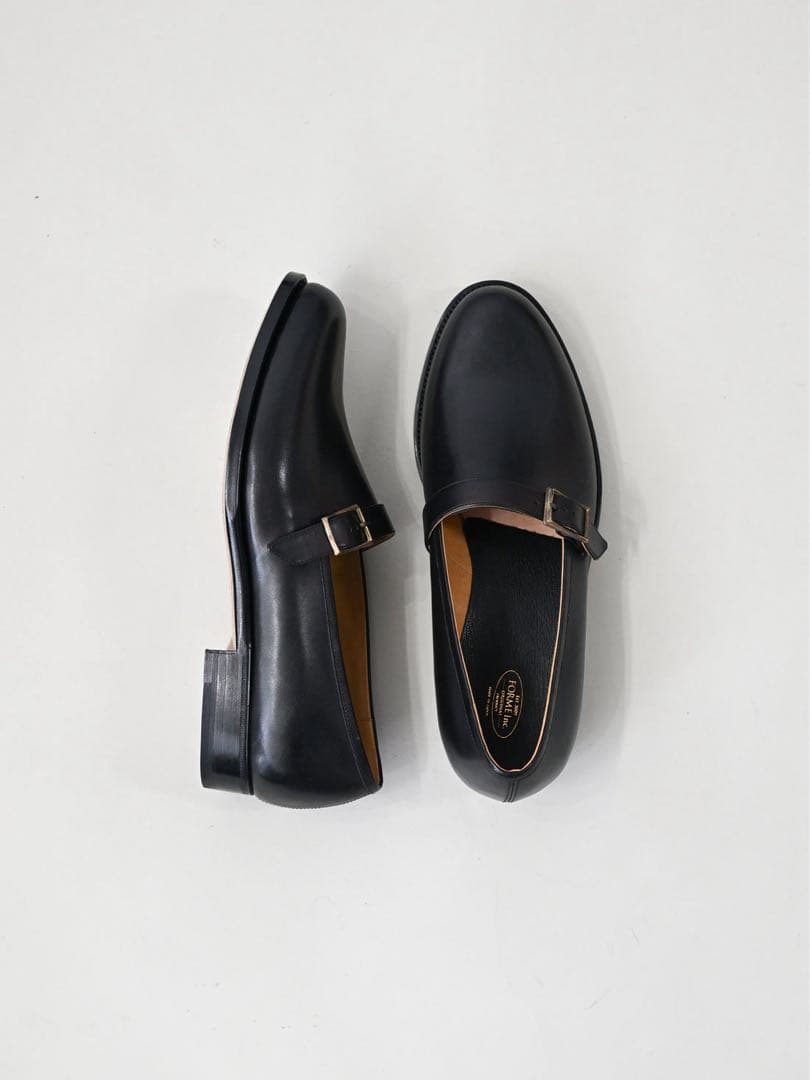 最終お値下げ❗️forme フォルメ　MONKS モンクス　ブラック　黒　新品