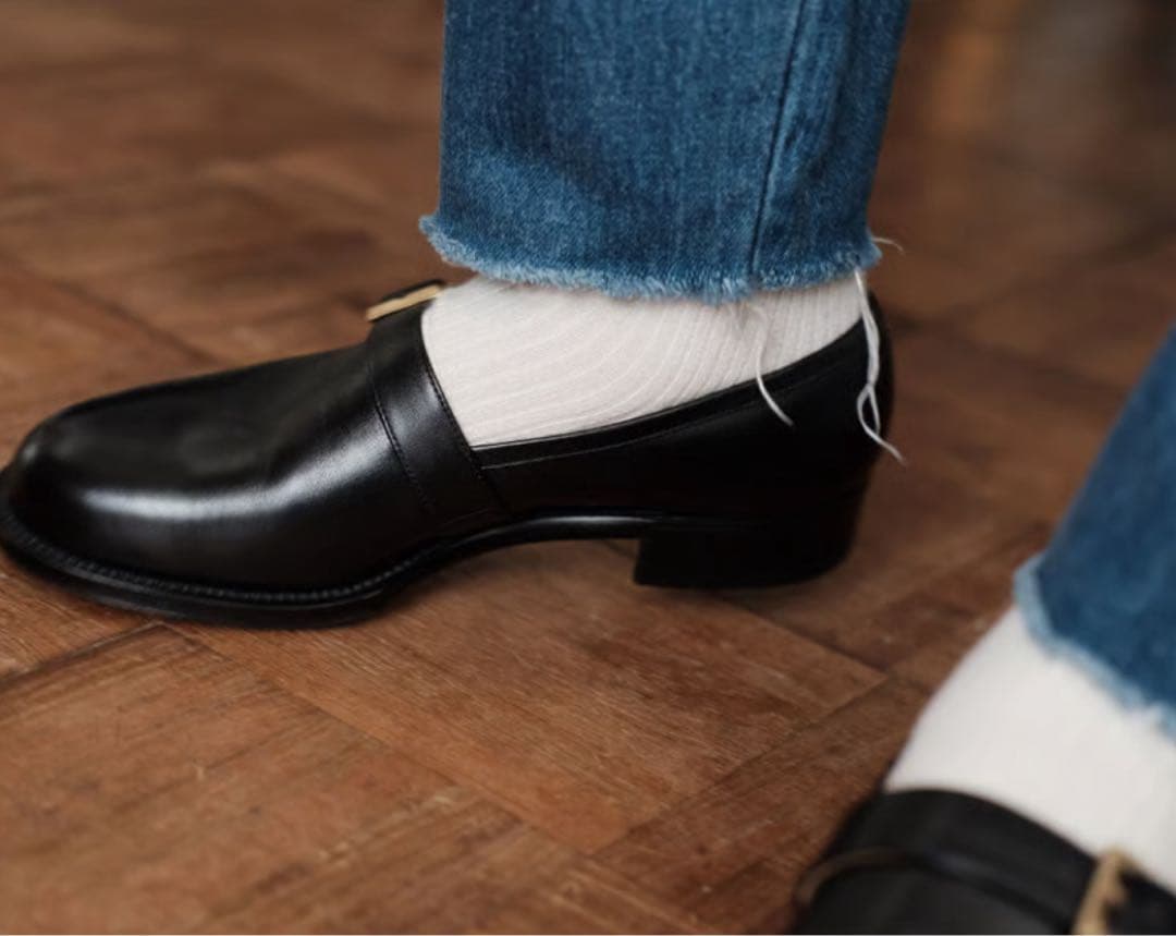 最終お値下げ❗️forme フォルメ　MONKS モンクス　ブラック　黒　新品