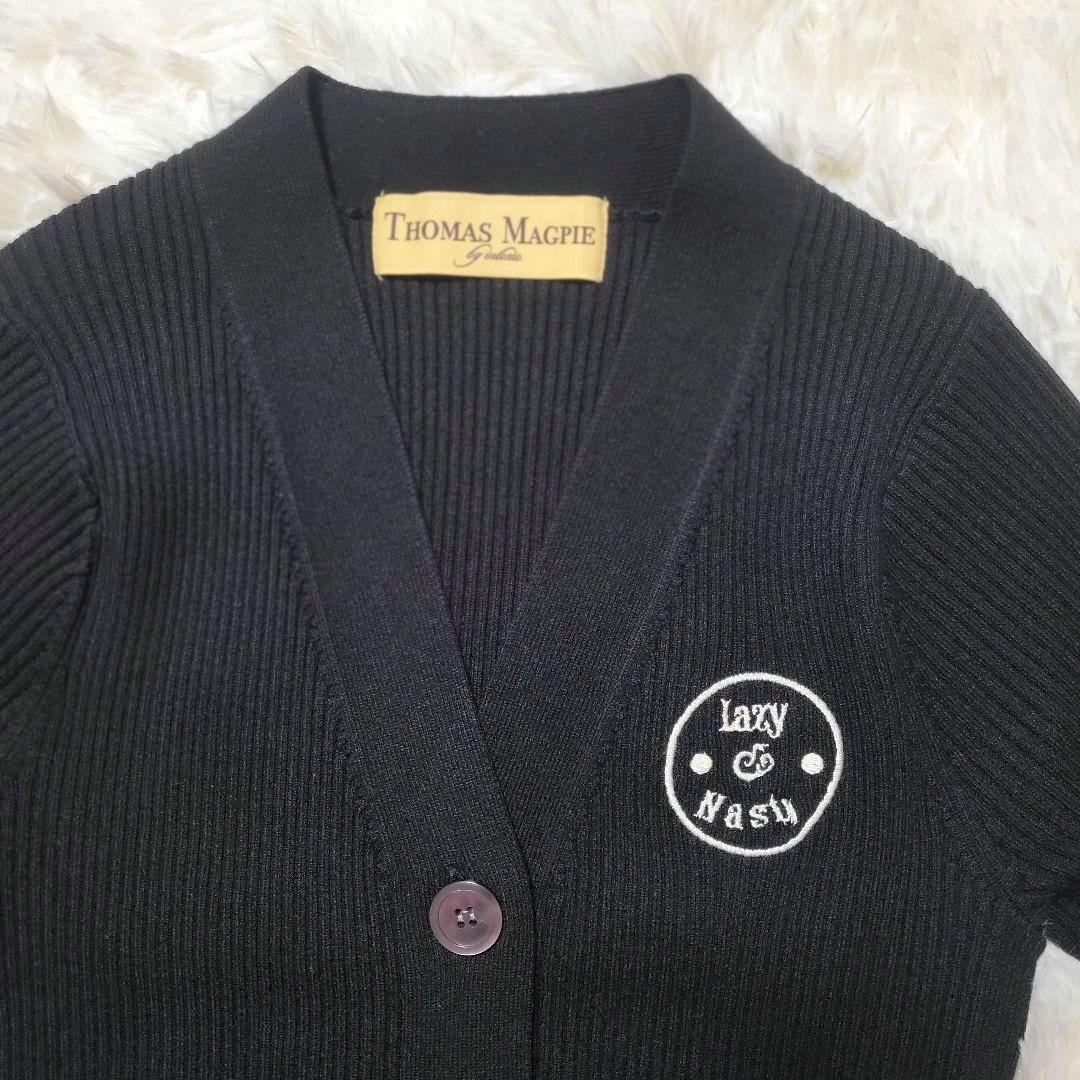♡新品未使用♡トーマスマグパイ♡Vネック ニット カーディガン ブラック