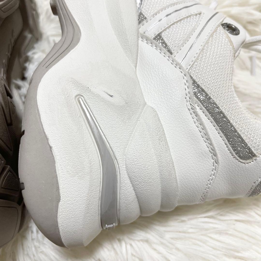 美品 ビーアクシス BEAXIS コアスニーカー ダンベルインソール M