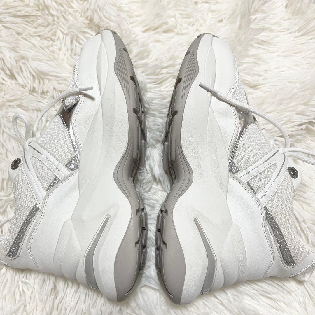 美品 ビーアクシス BEAXIS コアスニーカー ダンベルインソール M