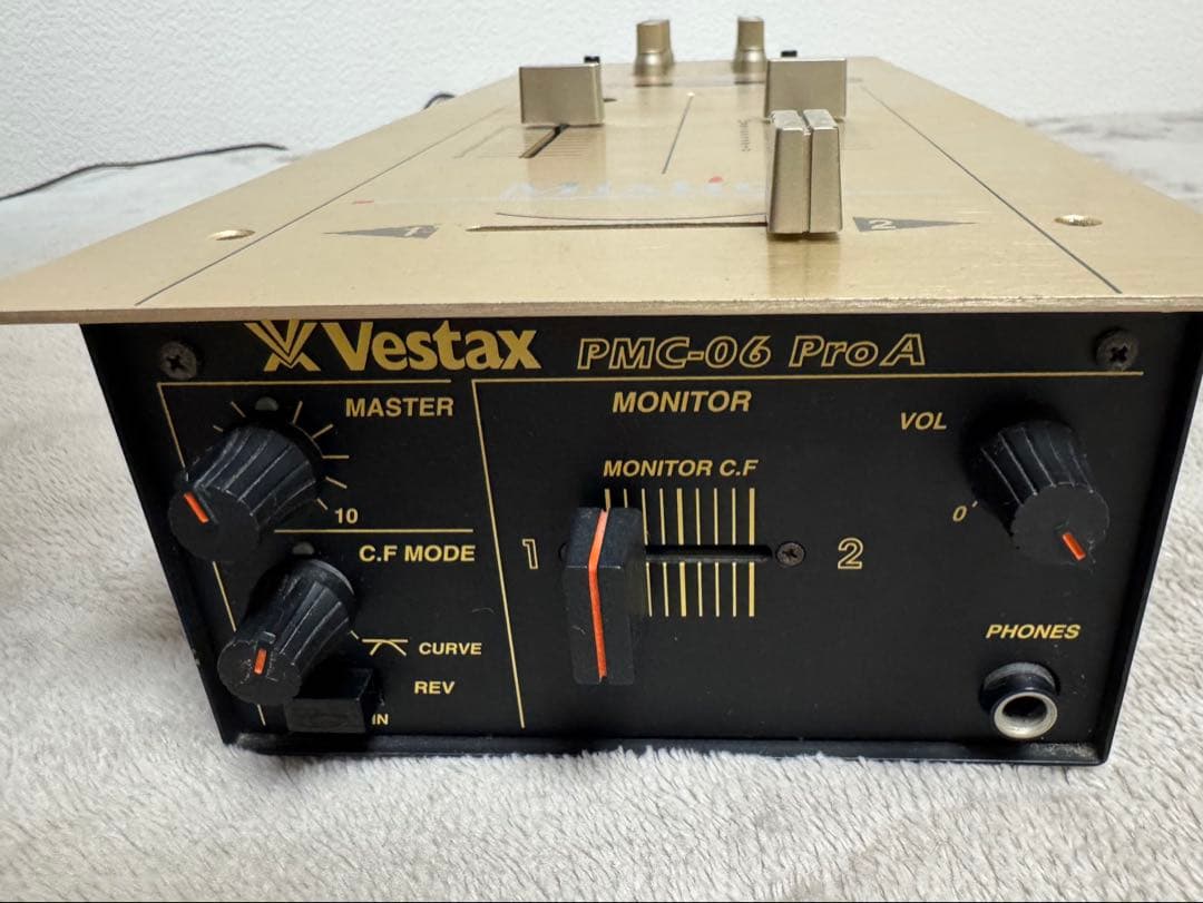 Vestax PMC-06 Pro A DJミキサー　純正アダプター付属