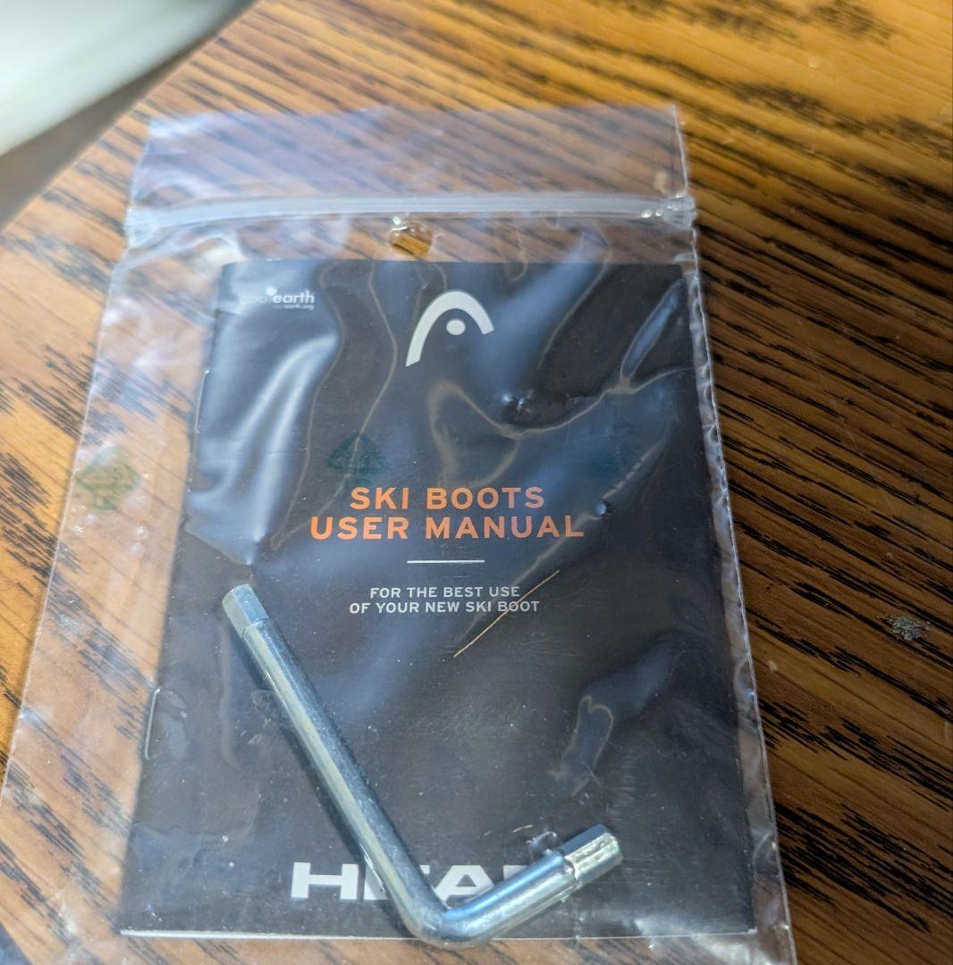 HEAD　next edge xp スキー ブーツ ブラック/レッド