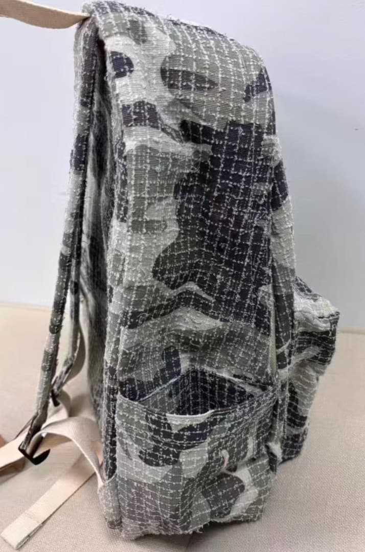 Stussy Needle Punch 迷彩柄 キャンバスリュック 48×38