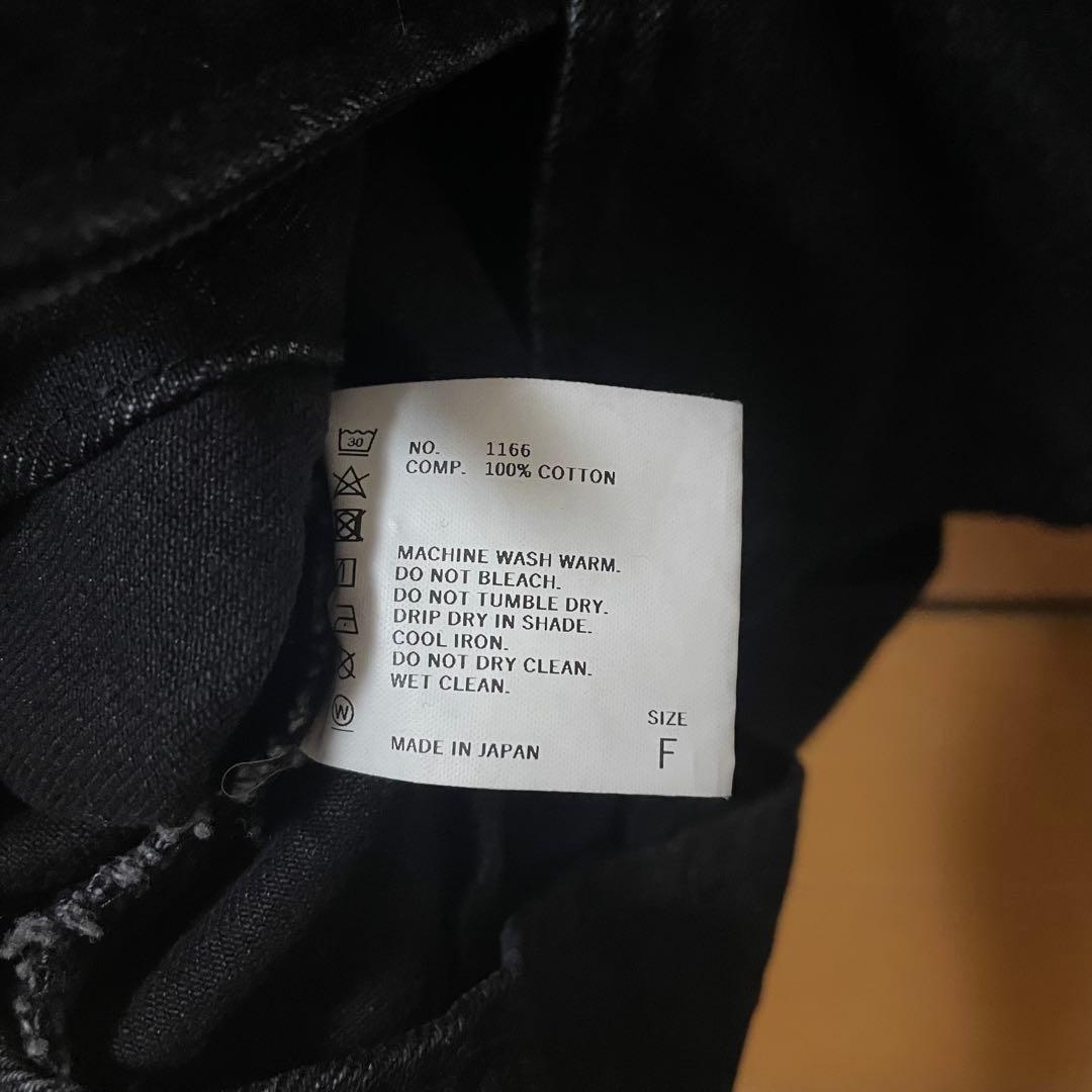 THE SHISHIKUI Denim Ja ブラックデニムジャケット