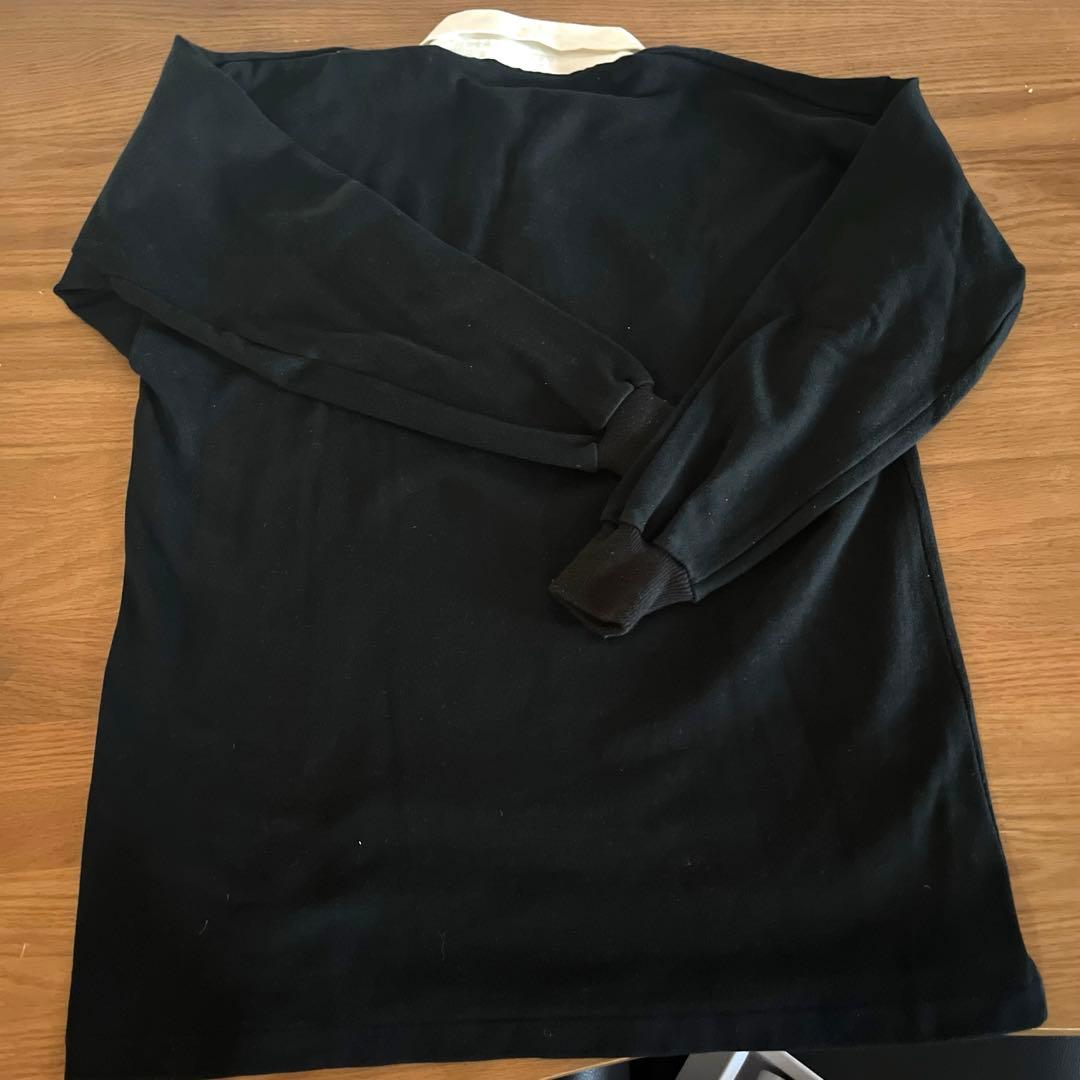 【ALL BLACKS× Steinlager】 ラガーシャツ