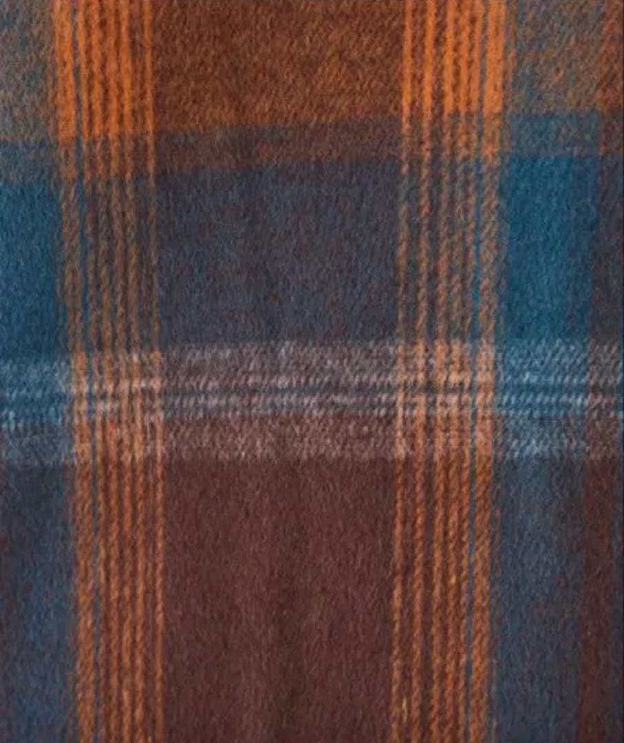 【DISCUS】シャギーチェックシャツジャケット