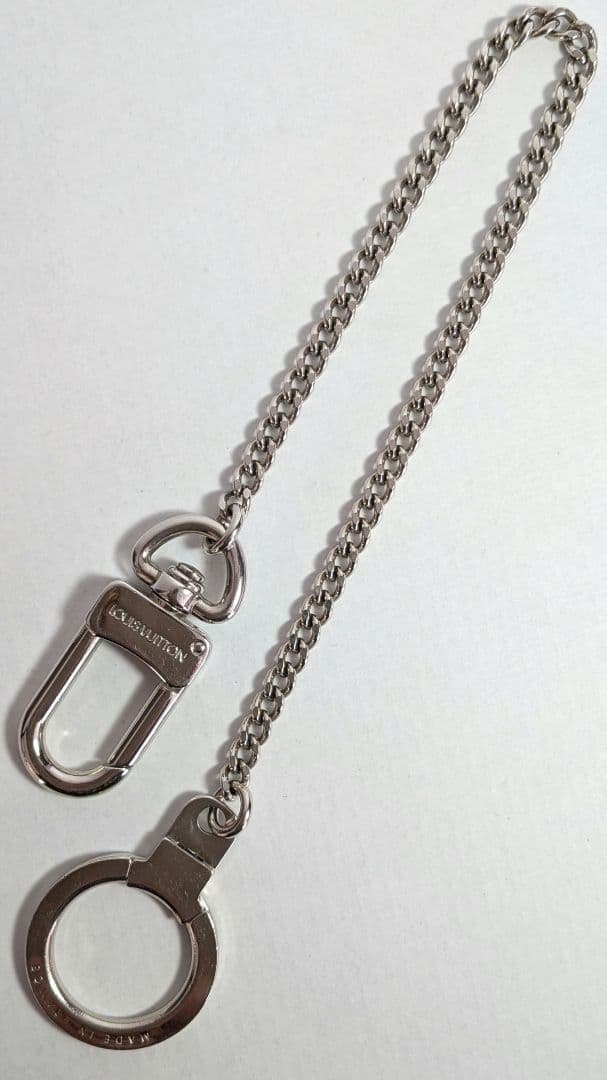 ルイヴィトン Louis Vuittonウォレットチェーン シルバー 値下げ