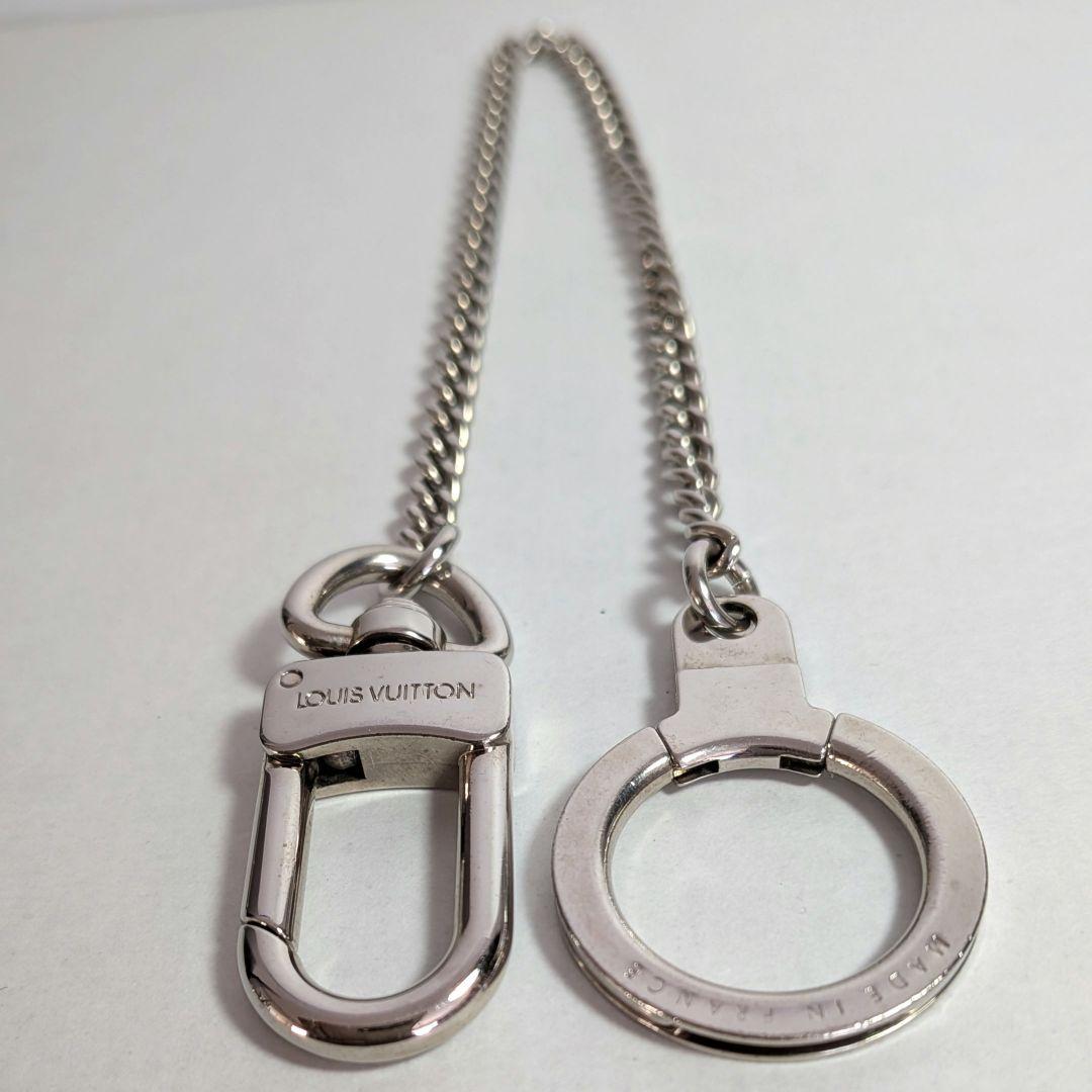 ルイヴィトン Louis Vuittonウォレットチェーン シルバー 値下げ