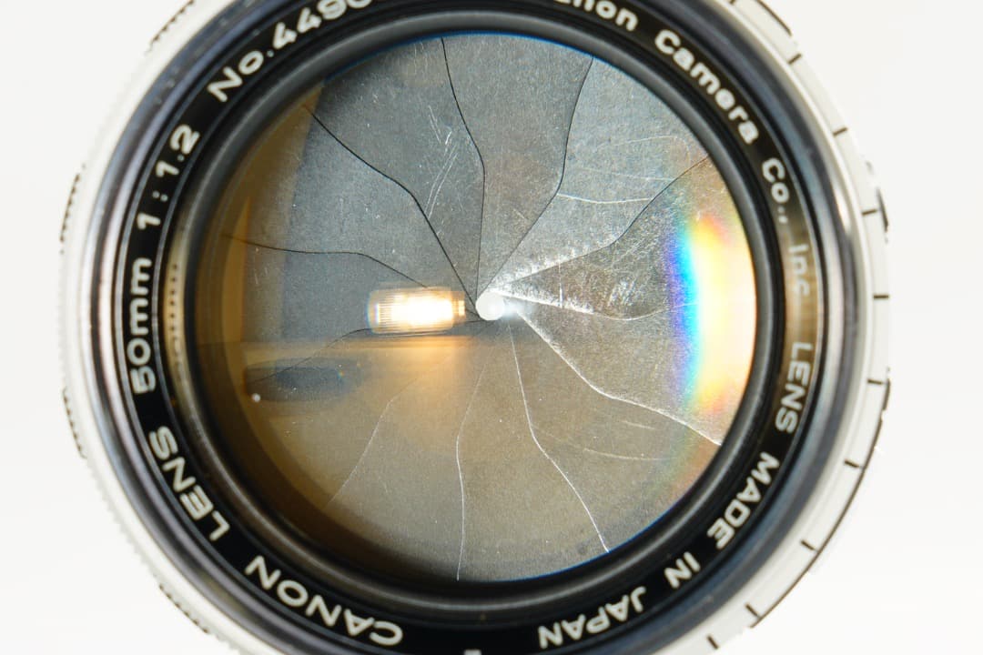 【美品】Canon 50mm F1.2 L39 キャノン ライカL 904