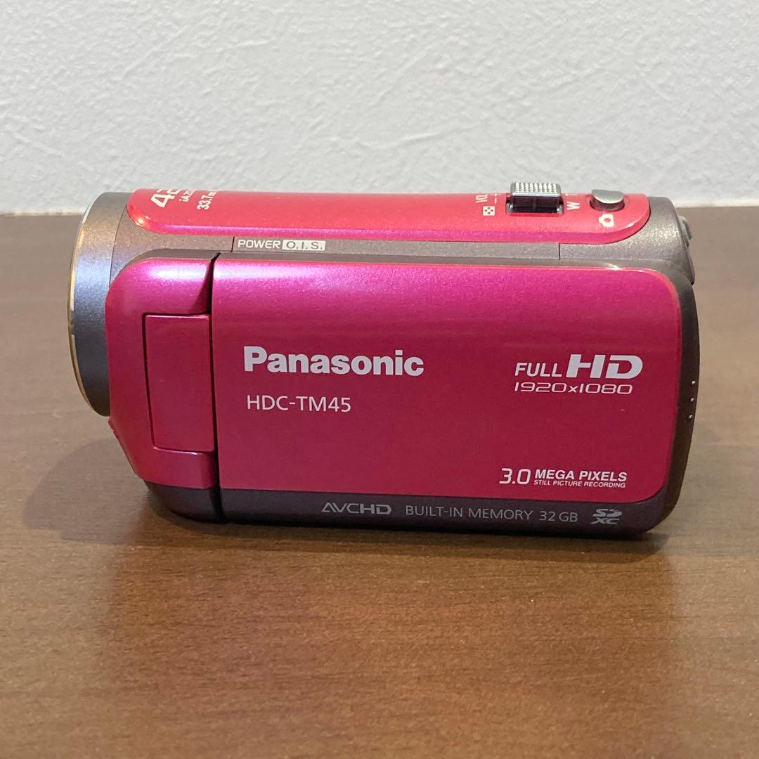 ★美品★ Panasonic フルHDビデオカメラ HDC-TM45
