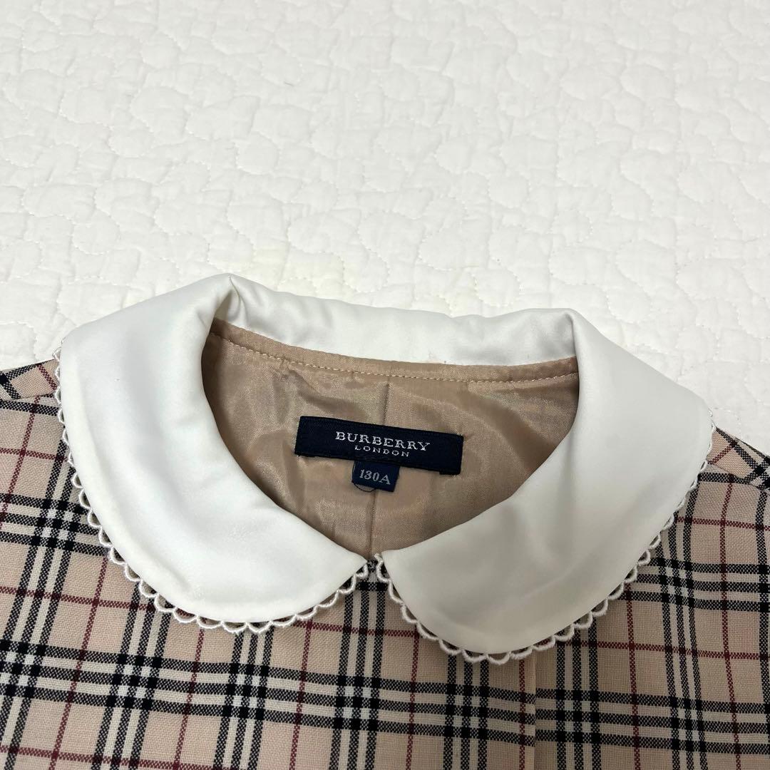 BURBERRY バーバリー ワンピース ボレロ 130cm 卒園式 入学式