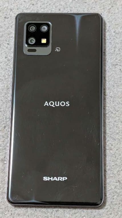 スマートフォン本体 Sharp AQUOS zero6 Black128GB